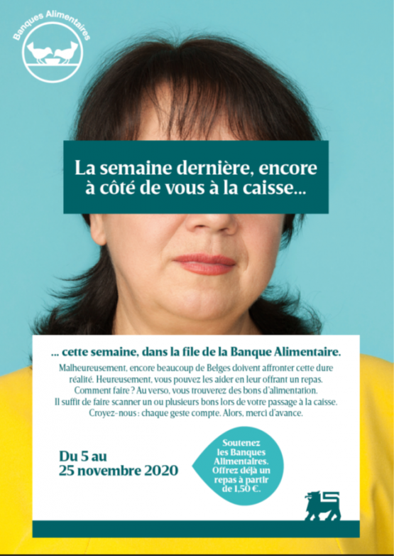 Delhaize join forces again with the Belgian Food Banks for the food collection