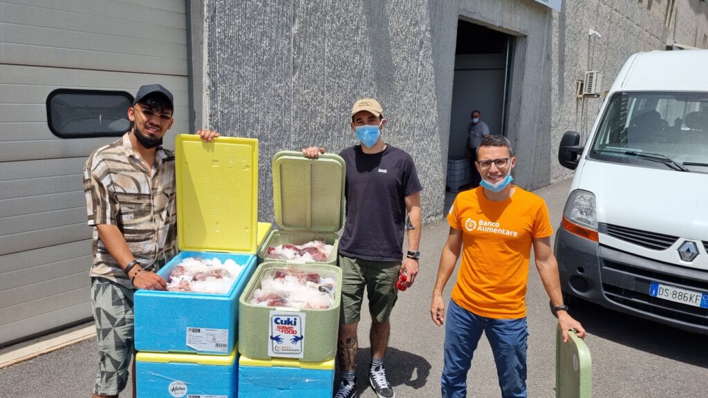 An increase in bluefin tuna recovered for the tables of people in need in Sicily