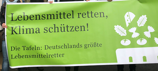 Tafel Germany joined the Global Climate Strike