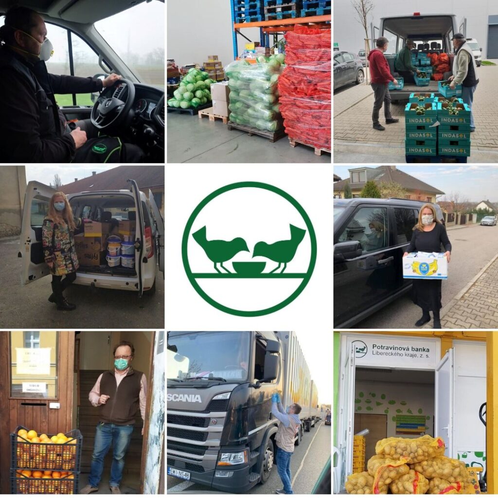 Food banks in Czech Republic saved and distributed 330 tons of food within two weeks