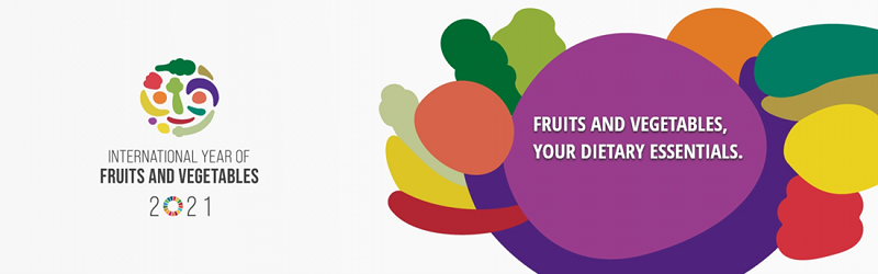 2021, International Year of Fruit and Vegetables