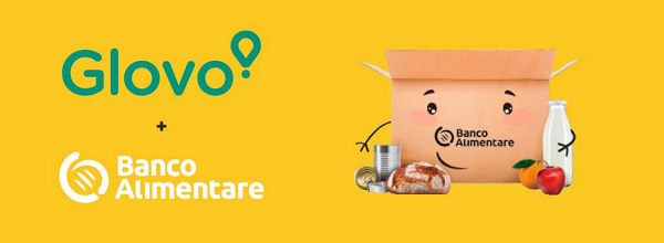 Glovo supports Banco Alimentare