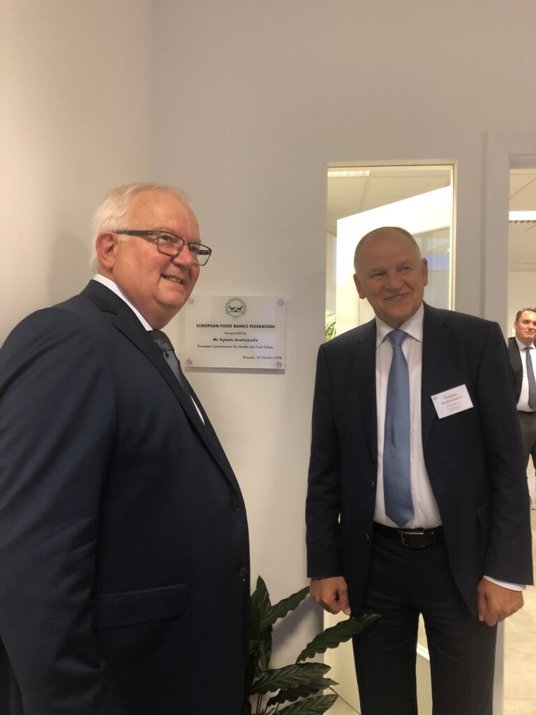 European Food Banks Federation officially opens its headquarters in Brussels