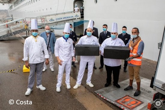 Costa Croisières resumes its solidarity programme of meal donations to the Bouches-du-Rhône Food Bank