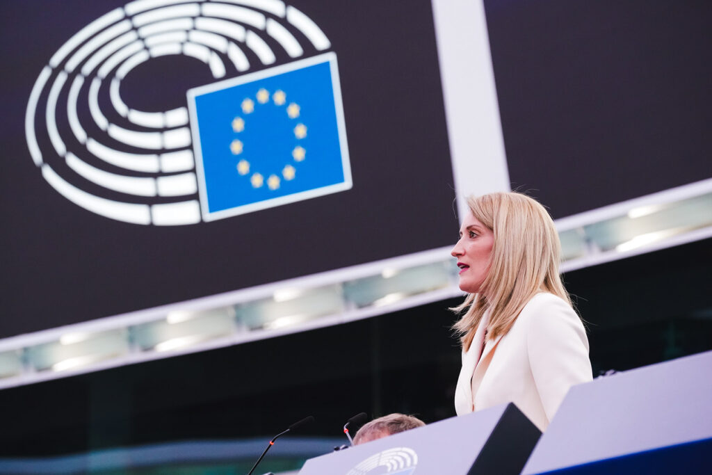 Our best wishes to Roberta Metsola, new President of the European Parliament