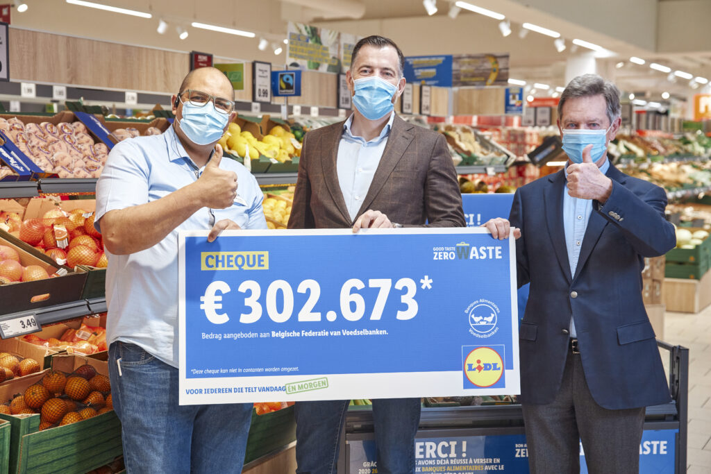 Nearly expired Lidl products raise over €300,000 for Belgian Food