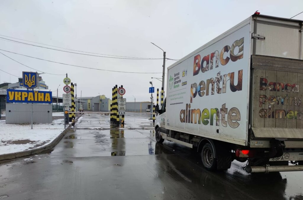 Food Banks in Romania make first food deliveries to Ukraine