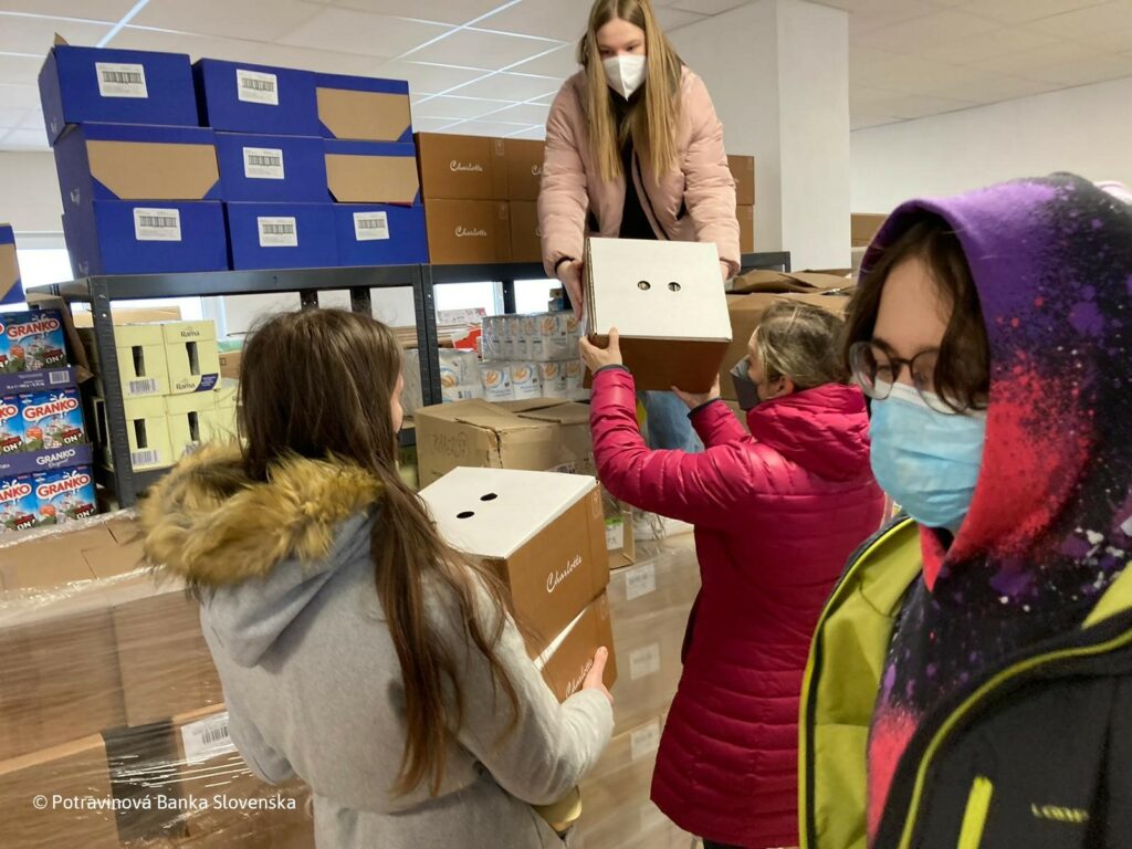 Adaptability to provide meals to refugees at border crossings in Slovakia