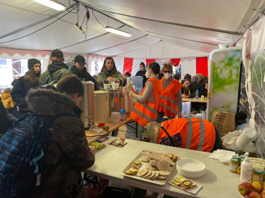 Česká Federace Potravinových Bank is covering 70% of food support for refugees but demand is huge