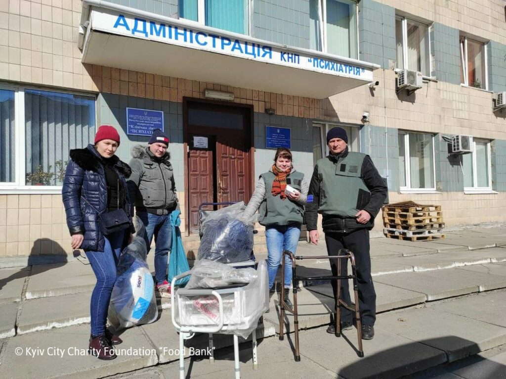 Kyiv City Charity Foundation “Food Bank” (KCCF) continues to operate on the ground while food shortages are becoming more obvious