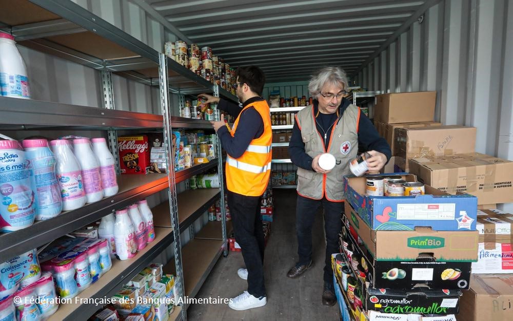 French Food Banks are mobilised in welcoming Ukrainian refugees