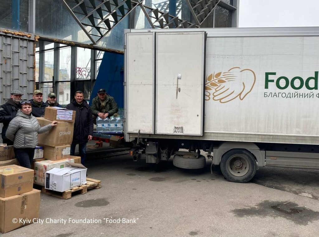 Already 830 tonnes of humanitarian aid redistributed by Kyiv City Charity Foundation “Food Bank” (KCCF)