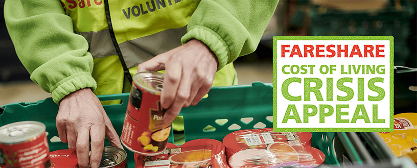 FareShare Cost of Living Crisis Appeal: Charities say demand for food is higher than ever