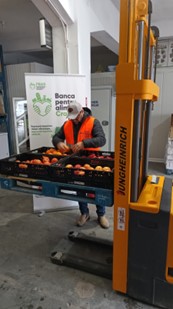 IFCO delivered its reusable packaging containers to Federația Băncilor pentru Alimente din România