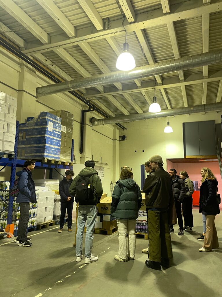 Students from Utrecht University visit FEBA and Banque Alimentaire Bruxelles-Brabant