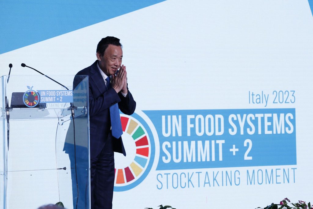 The UN Food Systems Summit+2 Stocktaking Moment opened at FAO with a call to accelerate action