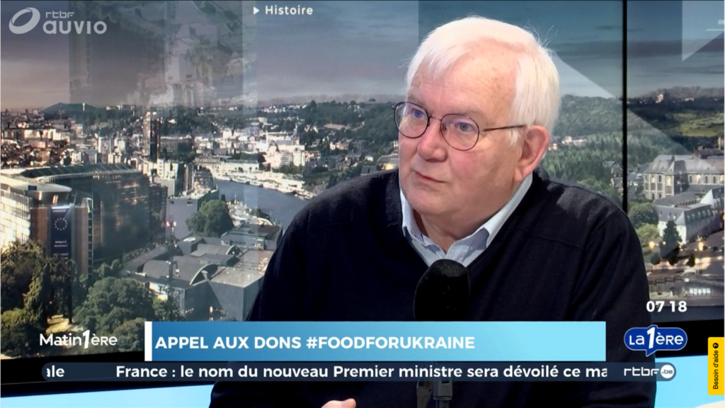 FEBA President was interviewed about FoodAidUkraine Campaign.