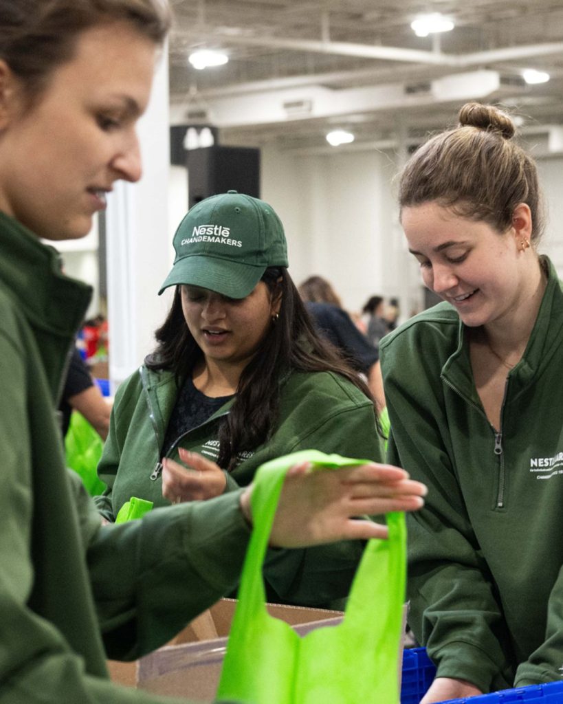 FEBA, GFN and Feeding America united in a powerful alliance supported by Nestlé