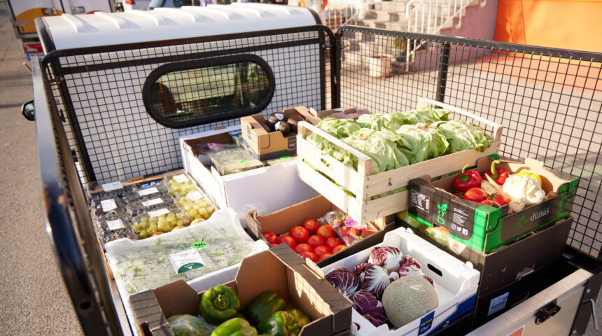 Smart Logistics, Sustainable Solutions: Using Spare Truck Capacity for Food Redistribution